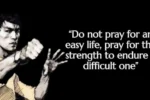 Bruce Lee quote for kids