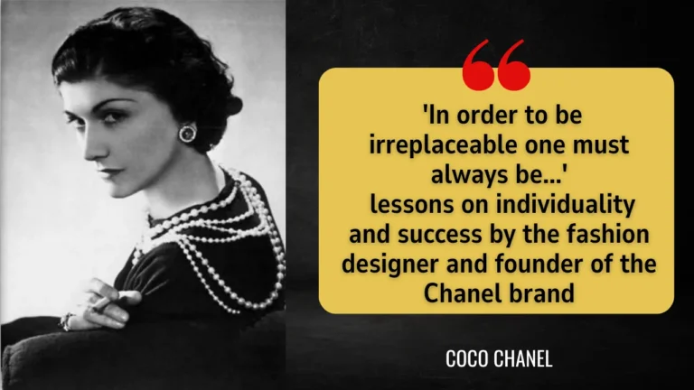 Coco Chanel Quote