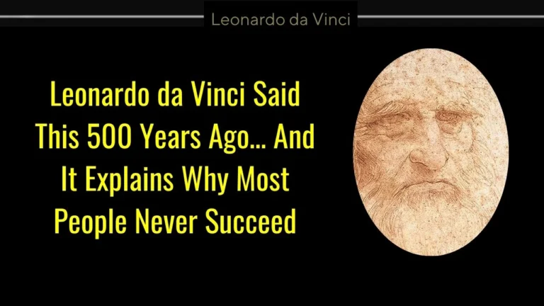 Leonardo da Vinci quote