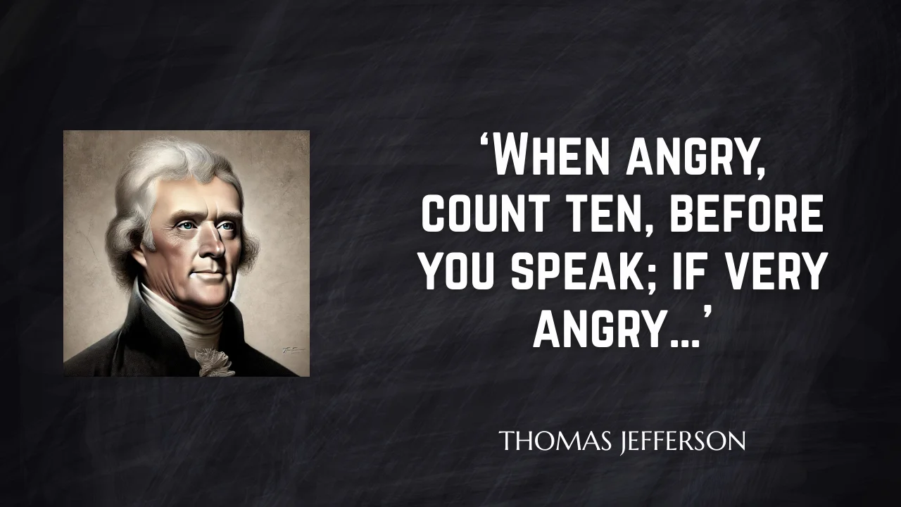 Life Advice Quote of the Day by Thomas Jefferson