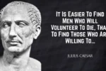 Military Quote of the Day by Julius Caesar