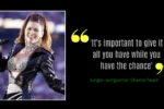 Shania Twain quote about life